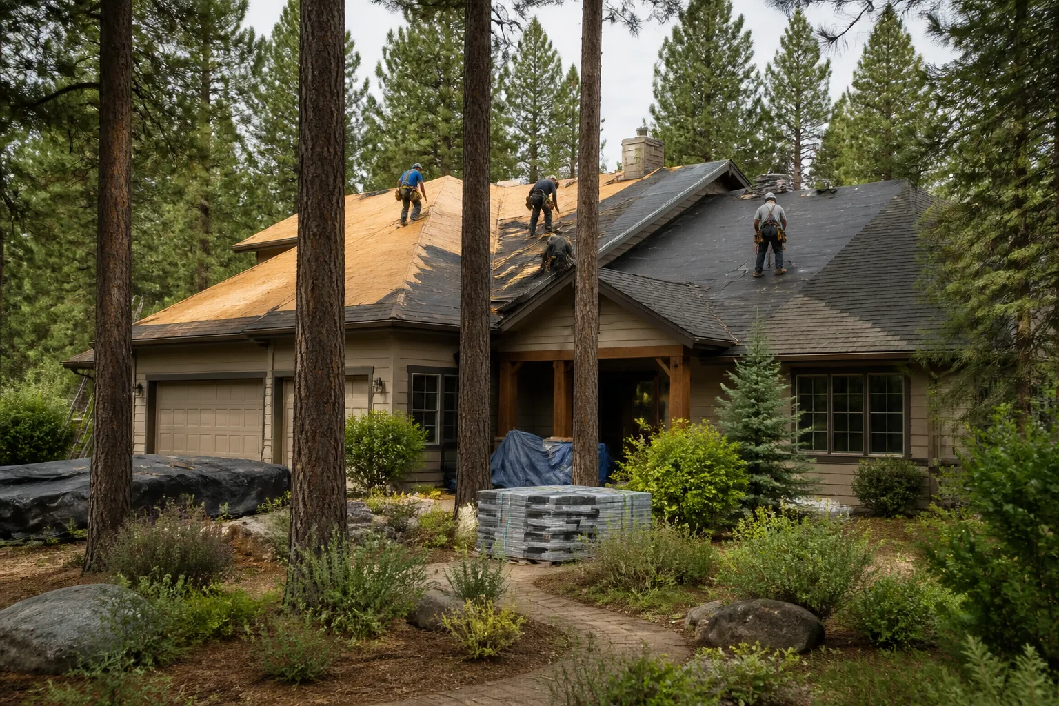Roof Replacement in Deschutes River Woods: What to Check Before You Replace