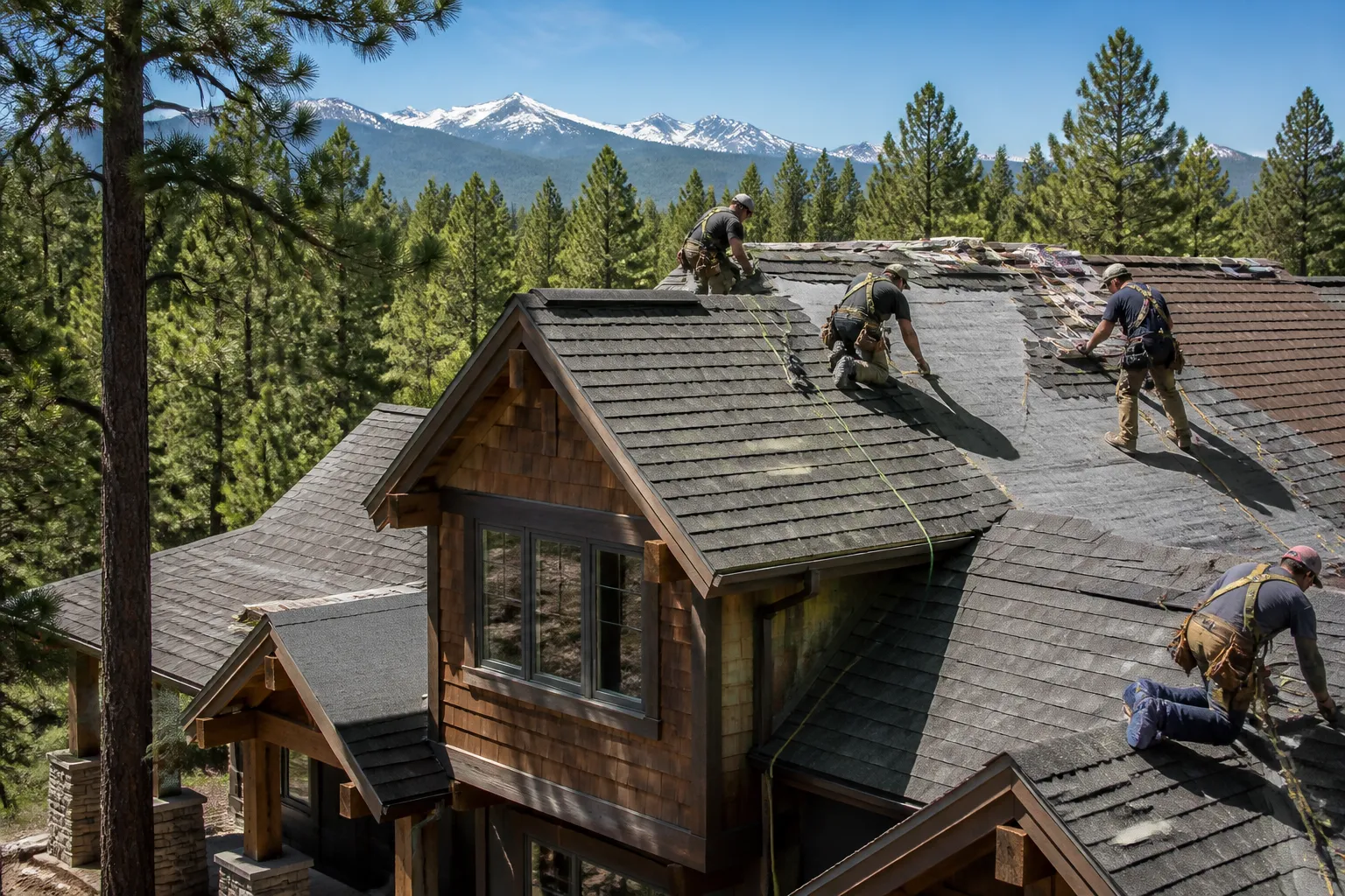 Sisters Roof Replacement: Choosing a Roof for Sun, Snow, and Wind